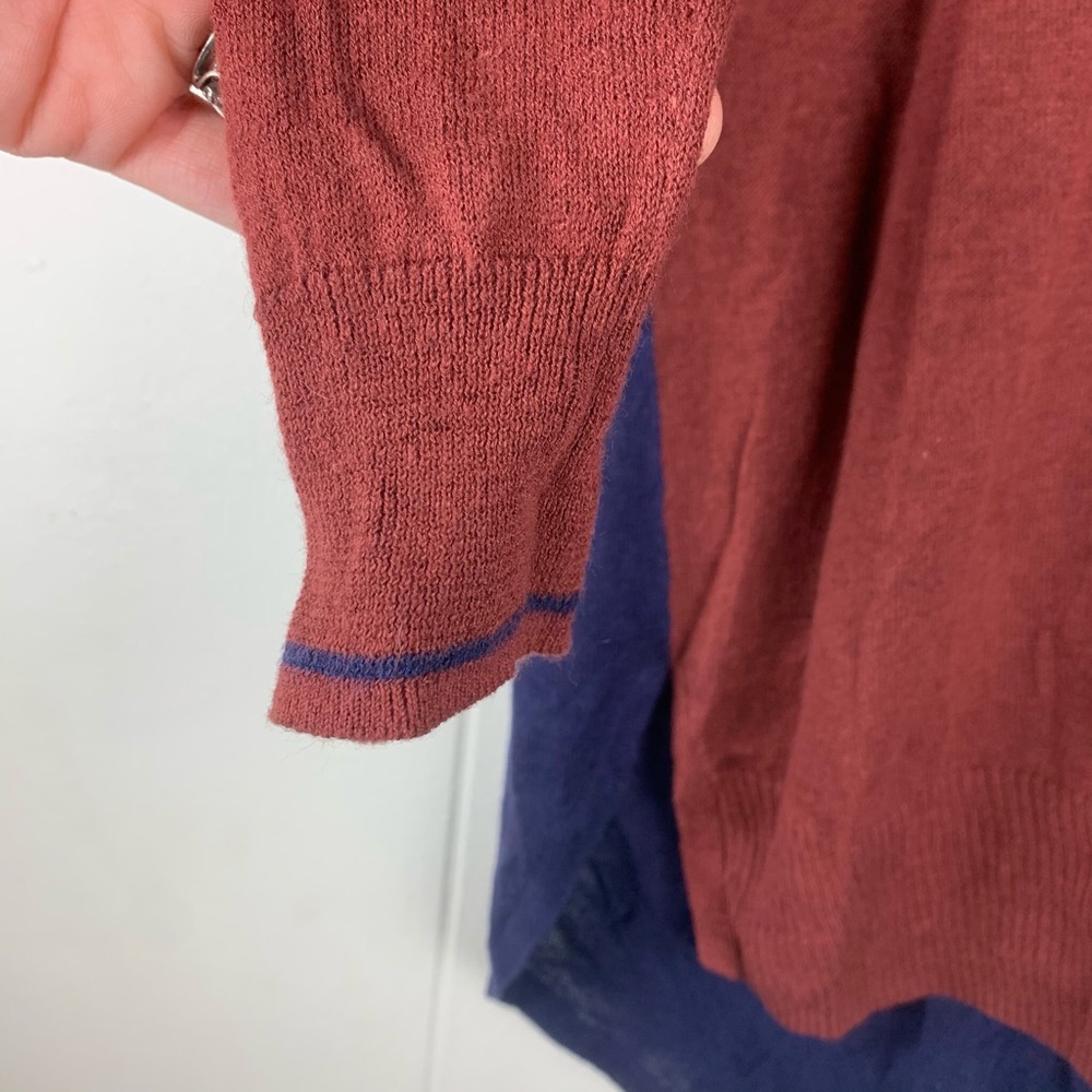 Madewell linen two toned lightweight soft sweater - Picture 7 of 10